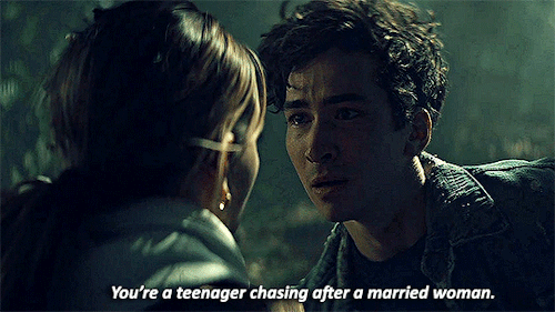 “You’re a teenager chasing after a married woman. What’s your end game?”