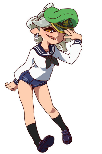 2dlewd:  Squid Sisters by artist ほんちゃ (@honcha1555)   