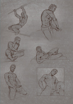 gaysketches:Sketch practice from photos