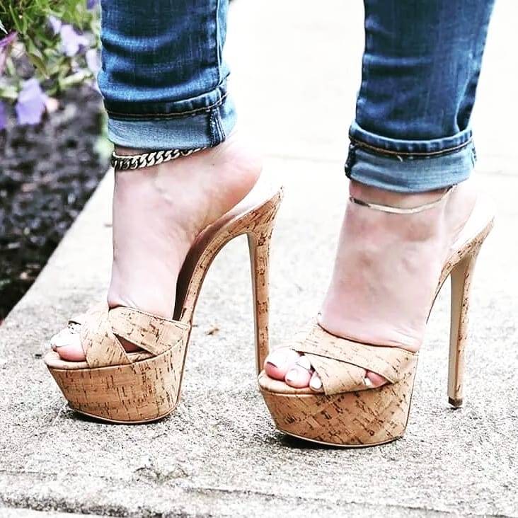 Find sexy stiletto mules, slippers, sandals, stripper heels, platforms ...