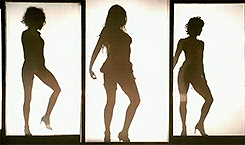 beyoncexknowles: Naughty Girl &amp; Partition | Silhouettes  
