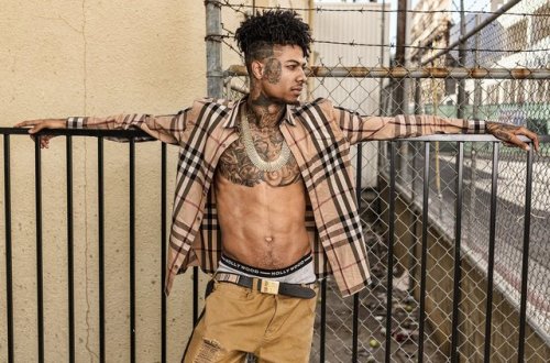 downtofuck513: lamarworld1: Blueface hotnessSexy tall lil bruh, too young and act it.