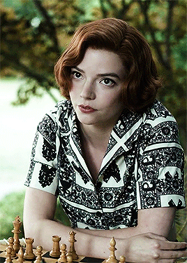 ANYA TAYLOR JOY as BETH HARMON THE QUEEN’S GAMBIT (2020)
