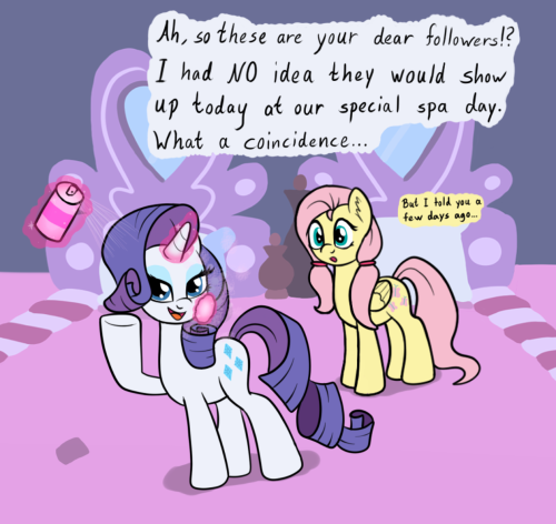 fluttershyanswers:  Having a special time with each of my friends. But my favourite thing is when we all do something together.I love to spend time with my friends as much as with my animal friends <3  <333