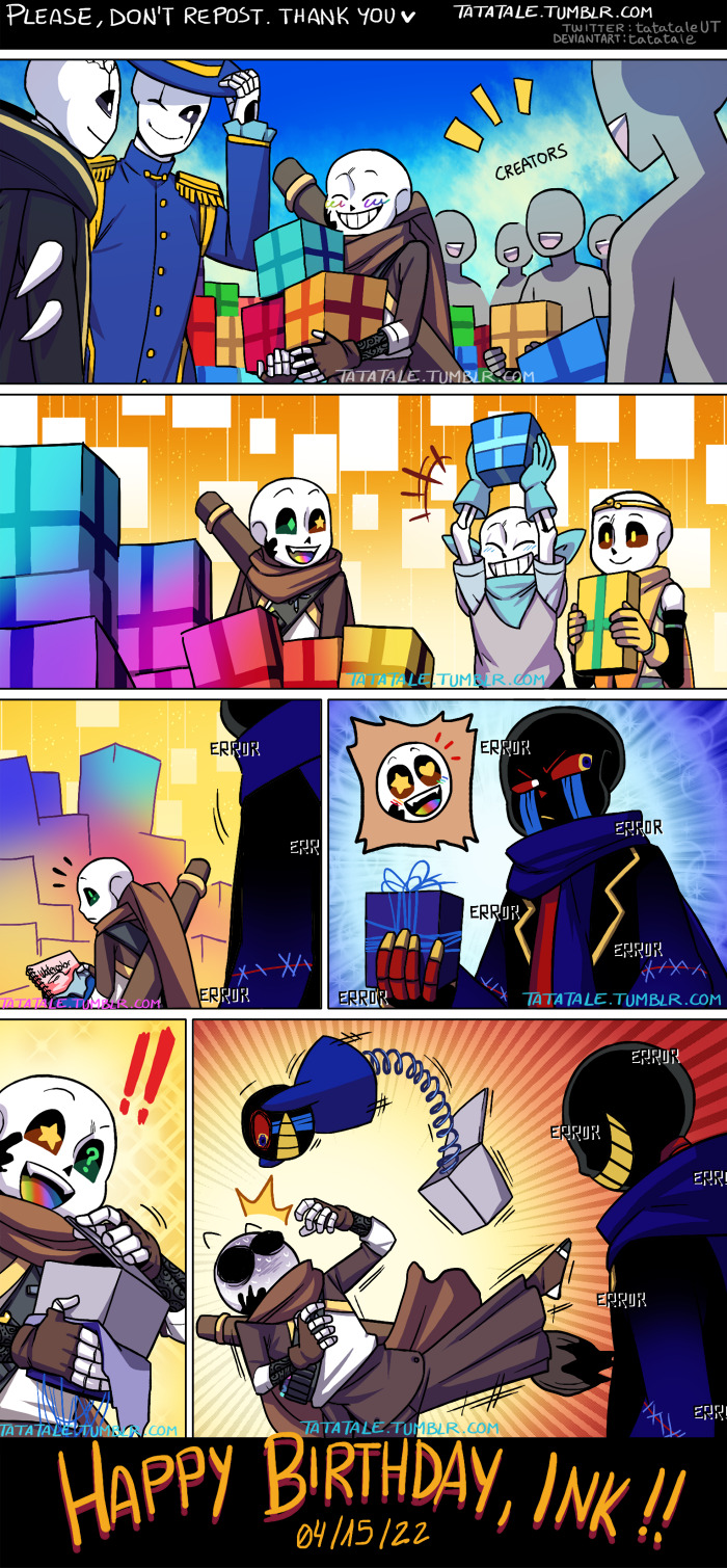 Happy birthday to the Dreamtale brothers! (21/12) : r/Undertale