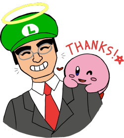 thank you mr. iwata, for everything you have done for us!