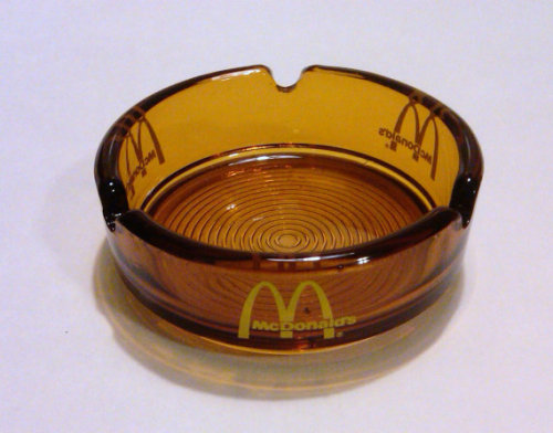 etsyifyourenasty:McDonald’s Ashtray