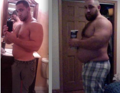 roidedandropig:  fuckyeahbearbellies:  sexy-men-with-bellies-or-not:  He is SEXAAAAYYY!!! Love his transformation <3!  stop being so fucking perfect!   Awesome Growth.  HOTTT