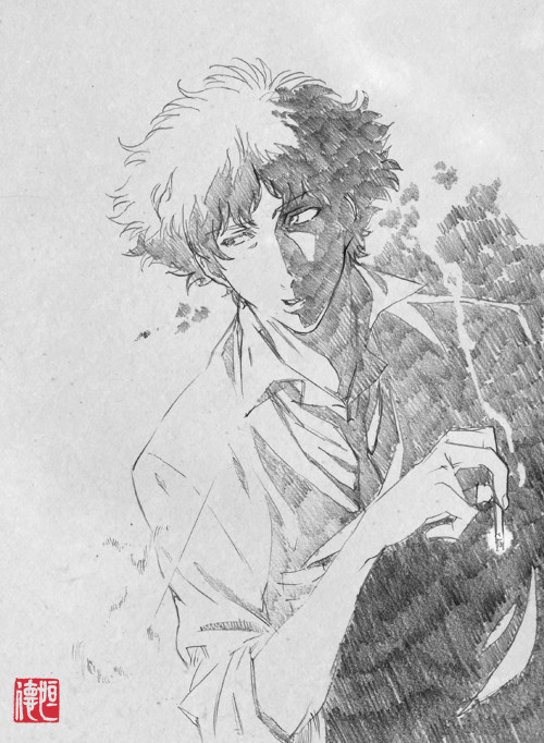as-warm-as-choco:  Cowboy Bebop by Tsunenori Saito (斎藤 恒徳) 