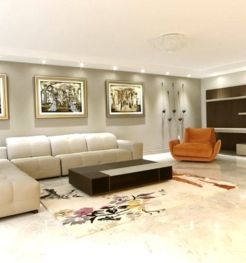 Contemporary Living Room - Living Room
