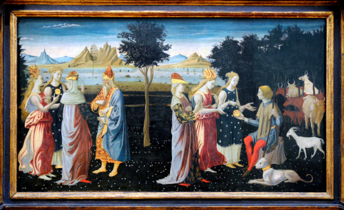 “The Judgment of Paris” by the Master of the Argonaut Panels, c. 1480