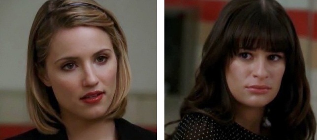 notreallygleesecrets:  — Rach, are you okay? You seem a little upset. — I am