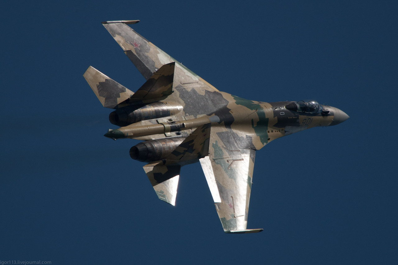 rocketumbl:  Su-35 Prototype 901