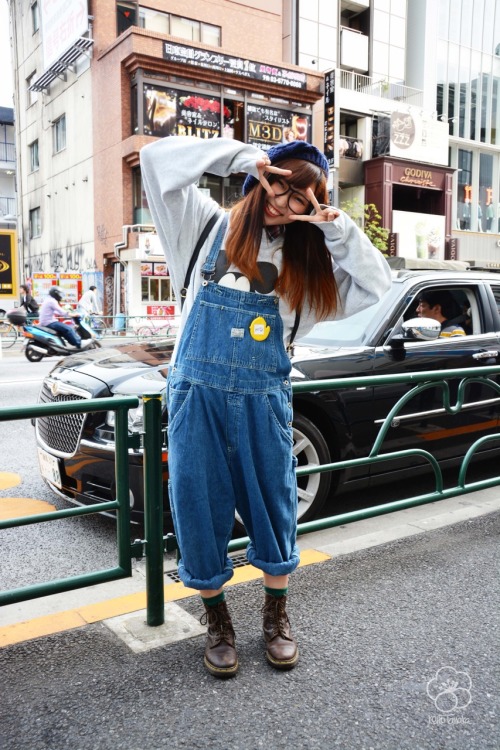 Overalls Harajuku Style #2.More overall inspiration from Harajuku girls.