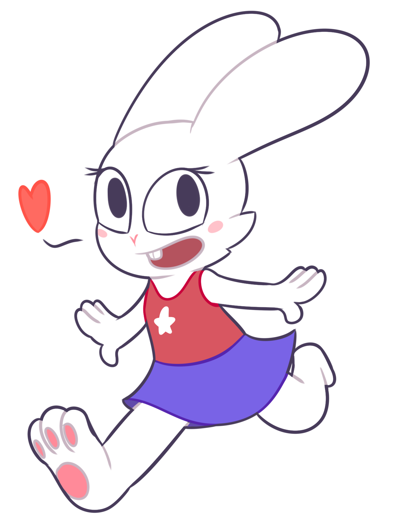 mr-degradation-sfwarts:I answered the call to draw @deadlycomics‘s adorable bun