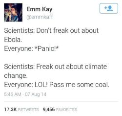 &hellip;.. I feel like you dont understand what actual scientists think about climate change&hellip; and like YOU dont particularly understand climate change&hellip; &gt;_&gt;