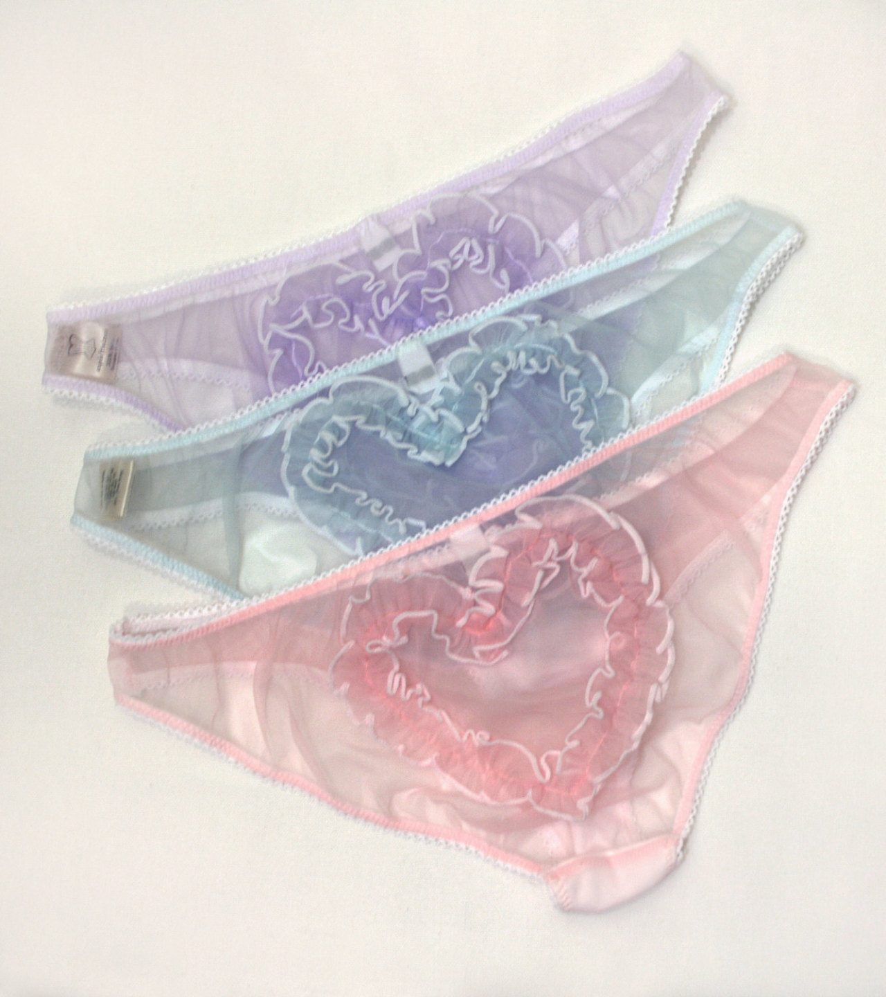 sosuperawesome:  Frilly sheer lingerie by FairytalesbyAF on Etsy  • So Super Awesome