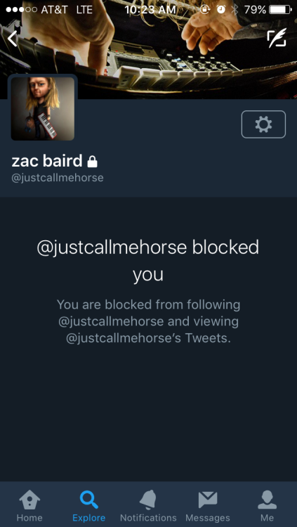 Never forget the time Zac Baird blocked me for following him on a parody Air account and having the 