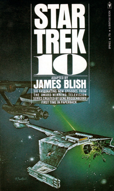 70sscifiart: Star Trek 7-12, James Blish via