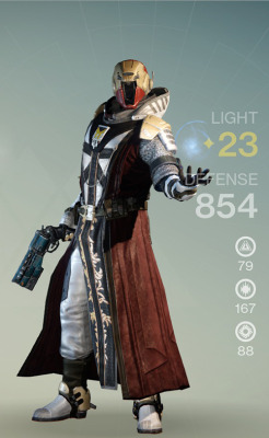 the-dead-orbit:  I just got this incredibly beautiful and epic Exotic Armor for my Warlock. Now I’m kinda bummed that I bought the Exotic gauntlets from Xûr… I could’ve saved up for Red Death D: