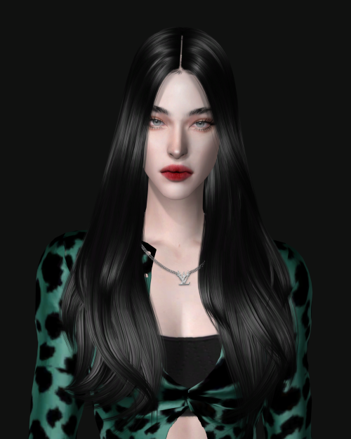 dlrhthesims:  ✧hair @leahlillithskin, eyebrows, eyeliner, presets @obscurus-simsnosemask, lips 