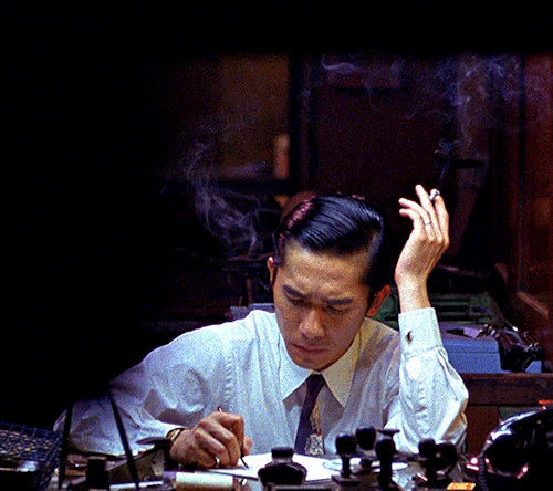 magnusedom:Tony Leung as Chow Mo-wan in IN THE MOOD FOR LOVE (2000).