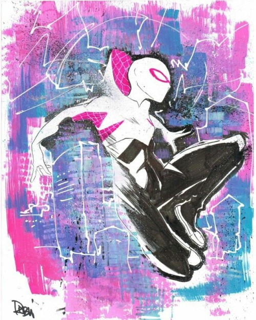 comic-book-ladies:Spider-Gwen by Robbi Rodriguez