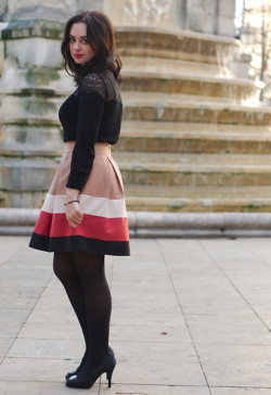 fashion-tights:  Candy Stripe (by Cee F.)