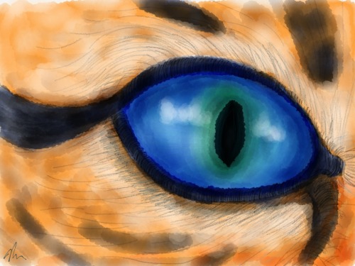 My Wild Painting Work In Progress 2 Color - Made With Paper