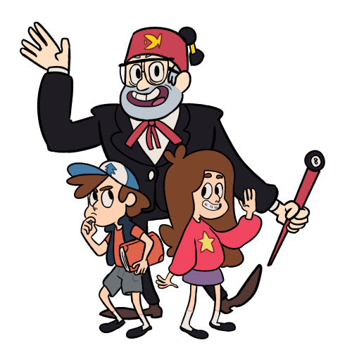 XXX grunkindonuts:  Gravity Falls cast in the photo