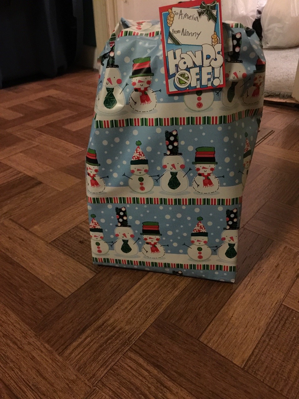 Wrapped all the kiddos gifts and it 12:30 and I&rsquo;m ready for bed. Merry