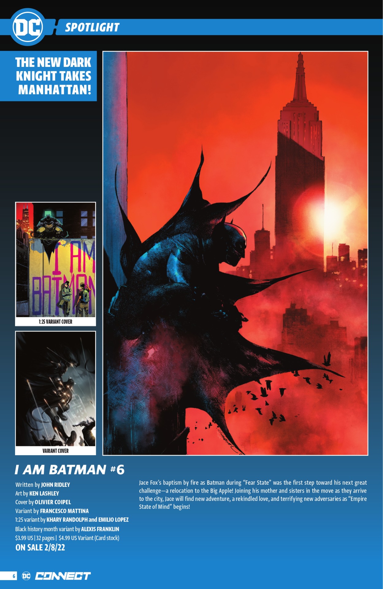 DC Connect: I Am Batman #6
