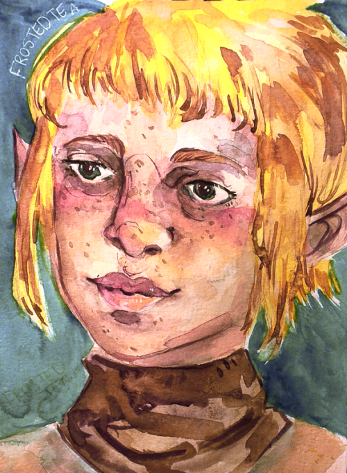 Trying out watercolours again