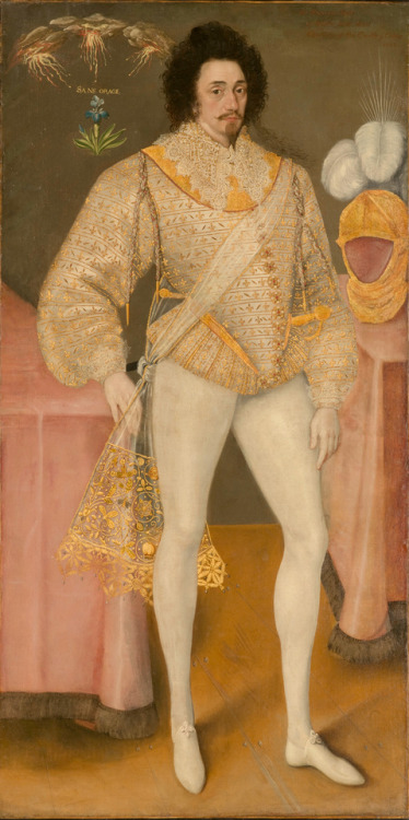 Portrait of a Gentleman; British School, c. 1590–95