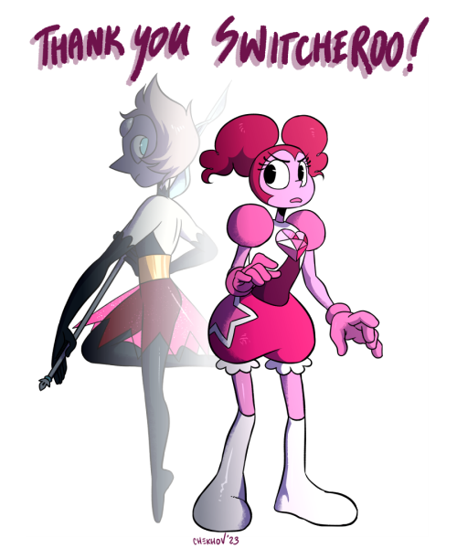 This Week We've Got - @saiscribbles's Switcheroo AU!