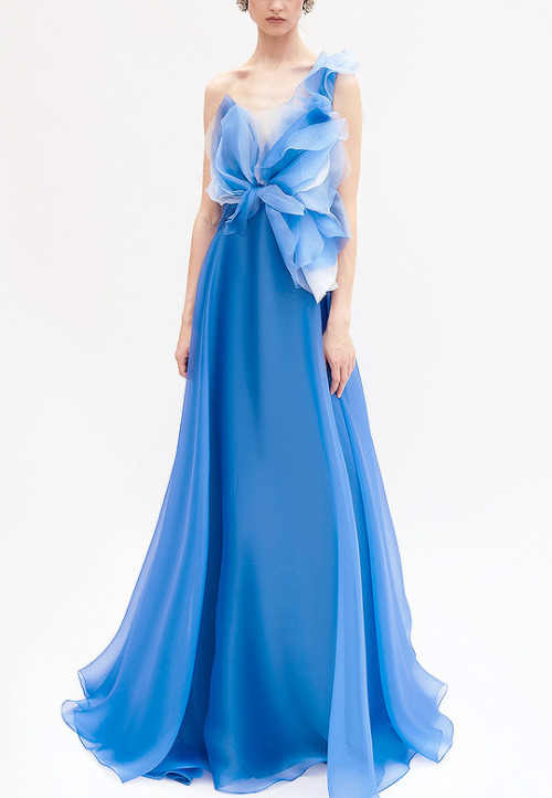 evermore-fashion:Sandy Nour ‘Mon Jardin Clos’ Spring 2021 Haute Couture Collection