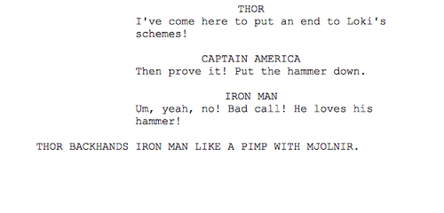 ladyhistory:  annafofannabanana:  can we just talk about Joss Whedon’s script for