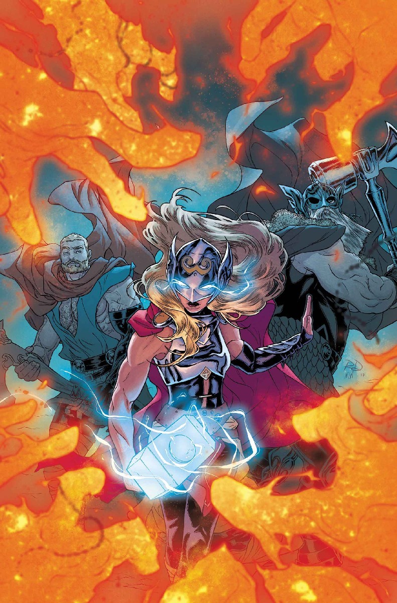 extraordinary-heroes:Mighty Thor Vol.2 #21 (Cover art by Russell Dauterman)