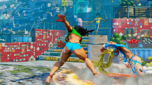 gameswithgreatbutts:  Character: Laura Matsuda (Story Costume) Game: Street Fighter V Click here for more butts 