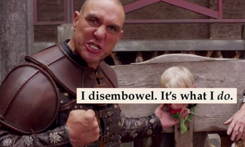 lesbianhellpit:galavant + guide to troubled birds (aka the crossover nobody asked for)