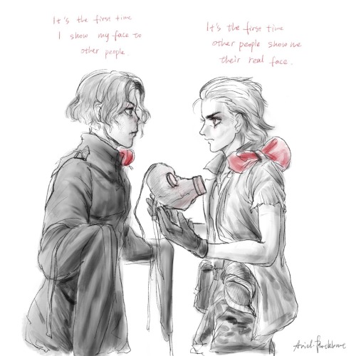 arielrothbart:Eli&amp;Tretij doodling