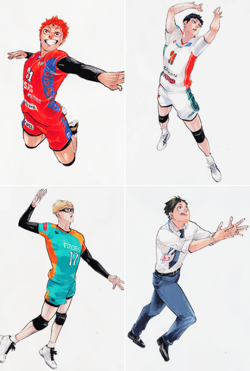 inarazki: Volleyball is a sport…where you always look up!! ー HAIKYŪU!! ILLUSTRATIONS (2022)drawn by 