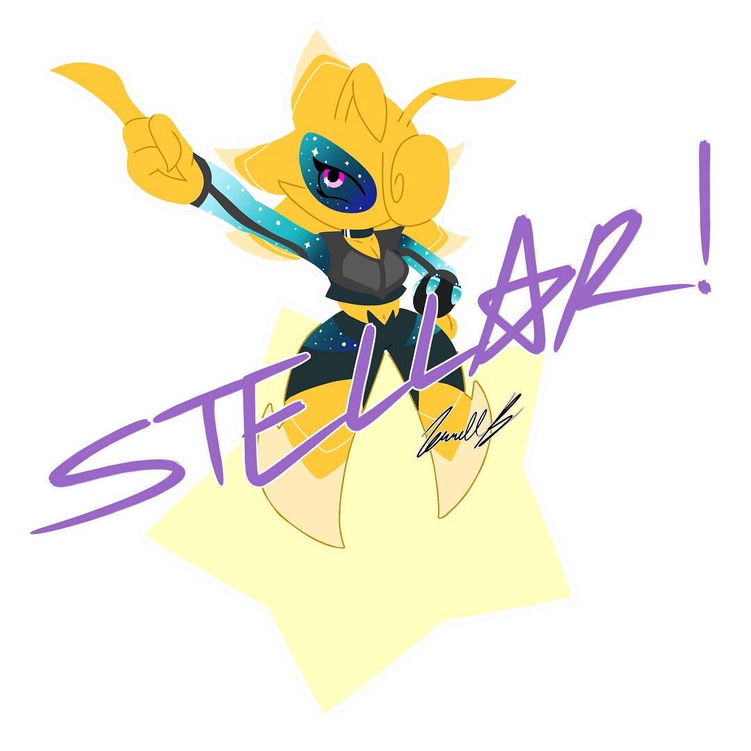 I Drew A Character That Was Designed By IAREDUMBO Over On Twitter 