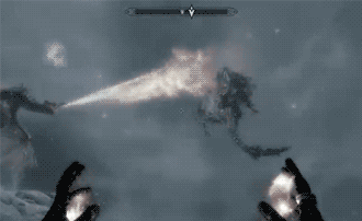 rift-in-the-warp:  op-tf:  Look out, it’s Alduin’s secret attack! Supreme Spin Cyclone Cupcake Bonanza Funtime!  What makes this even funnier is how it looks like the dragon is getting sick from spinning so fast. 