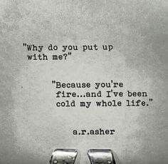ladyoffire814:  Yes I’m fire…and I promise to keep you warm