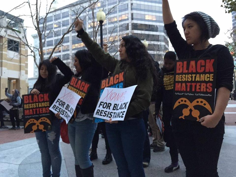 america-wakiewakie:   Activists at ‪#3rdWorld4BlackPower shut down the Federal