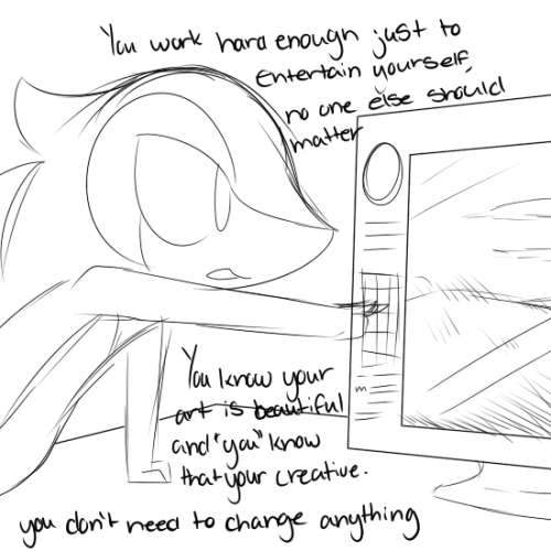 venas-kingdom:snivy-serpentriss:  Soo… I’ve been having some panic anxiety for a couple of days and I thought it’d be best to just draw it out. I don’t mean to post it but if there’s anyone who know’s what I’m going though, I’d love for