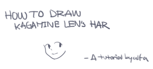 Porn Pics alfalfa-aer:   how to draw kagamine lens