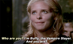 cordys:  OTP: Buffy Summers & Herself “Buffy stares at him, his words hitting home. She looks ex