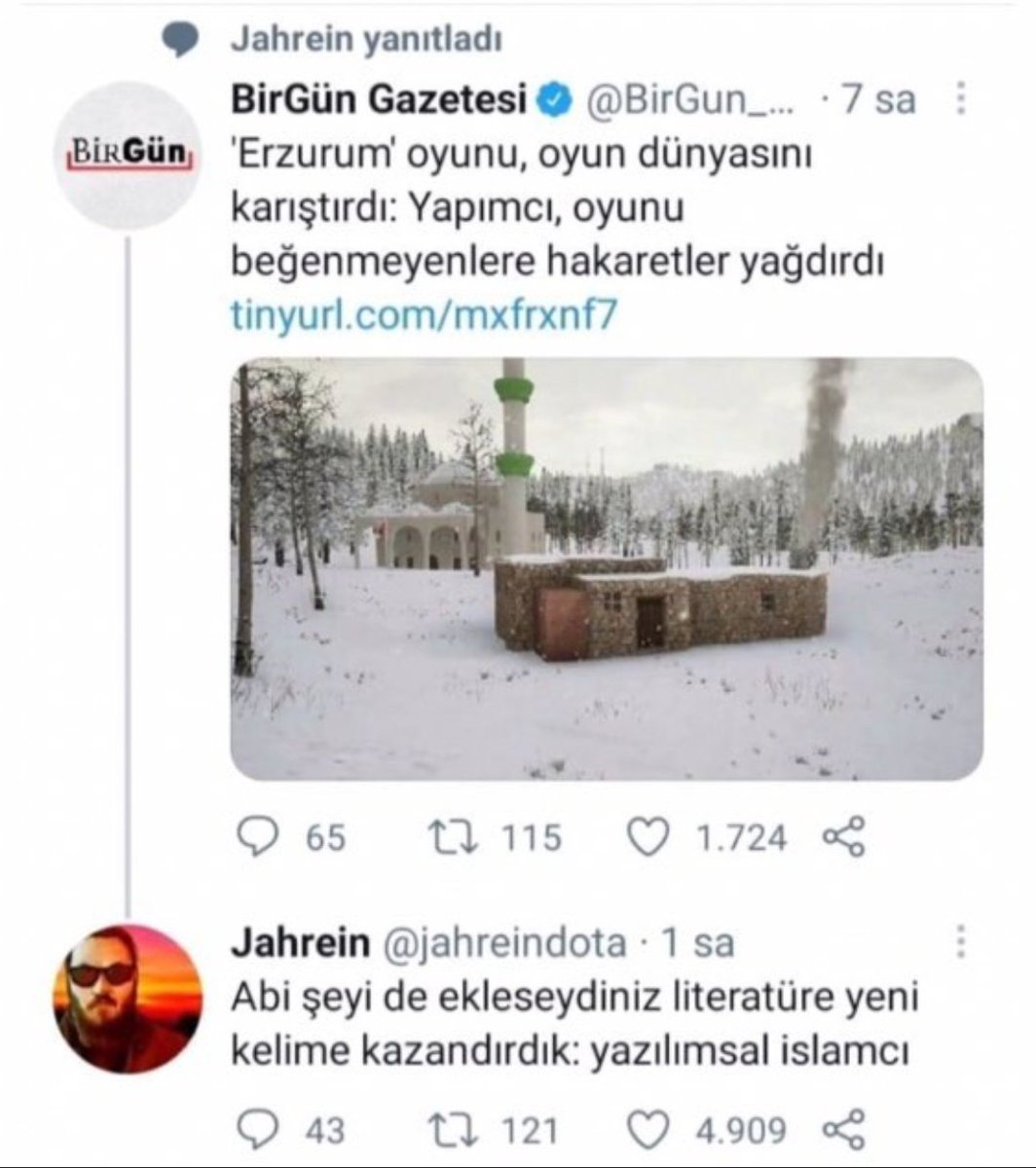 Jahrein yanıtladı BirGün...